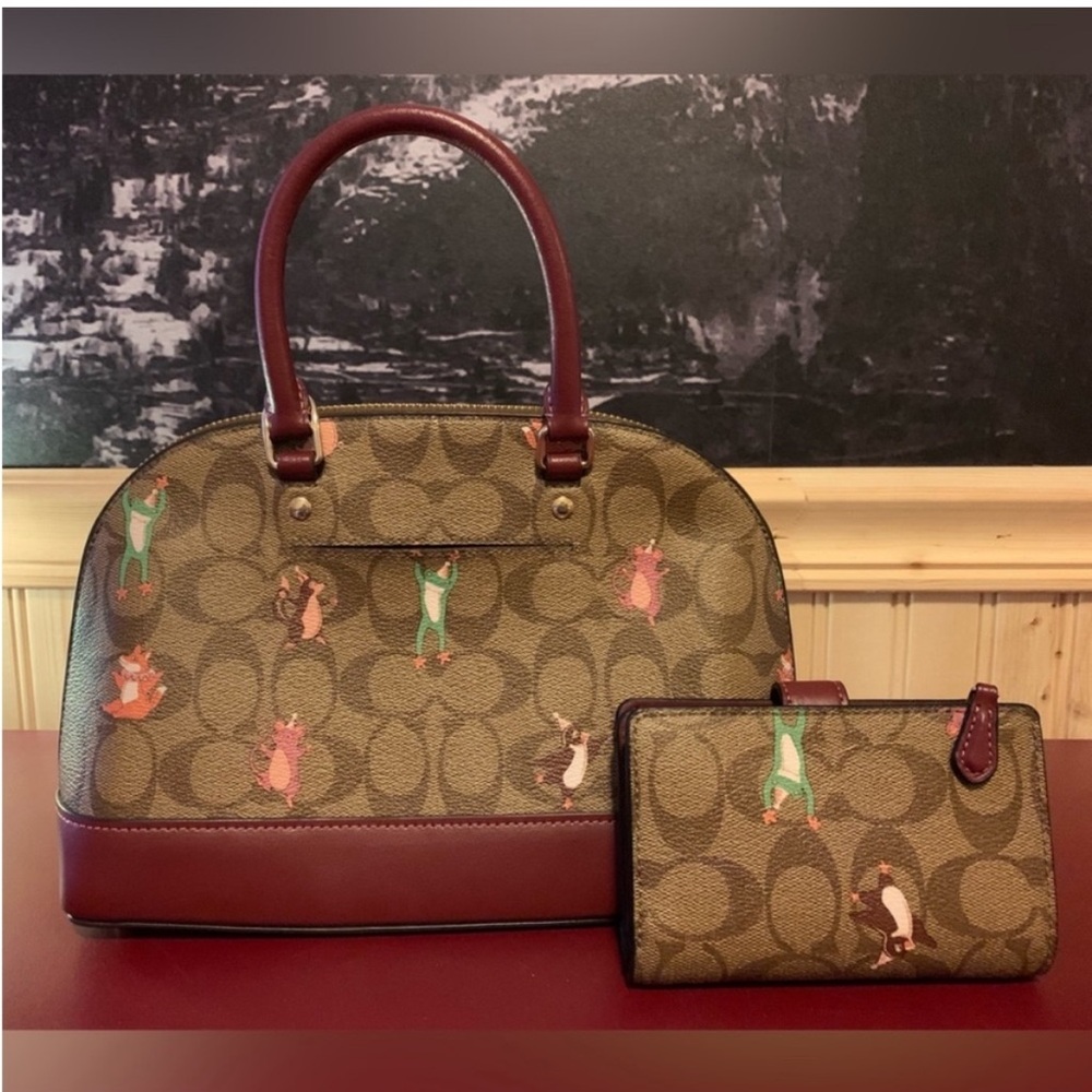 Elegant Brown Designer Handbag